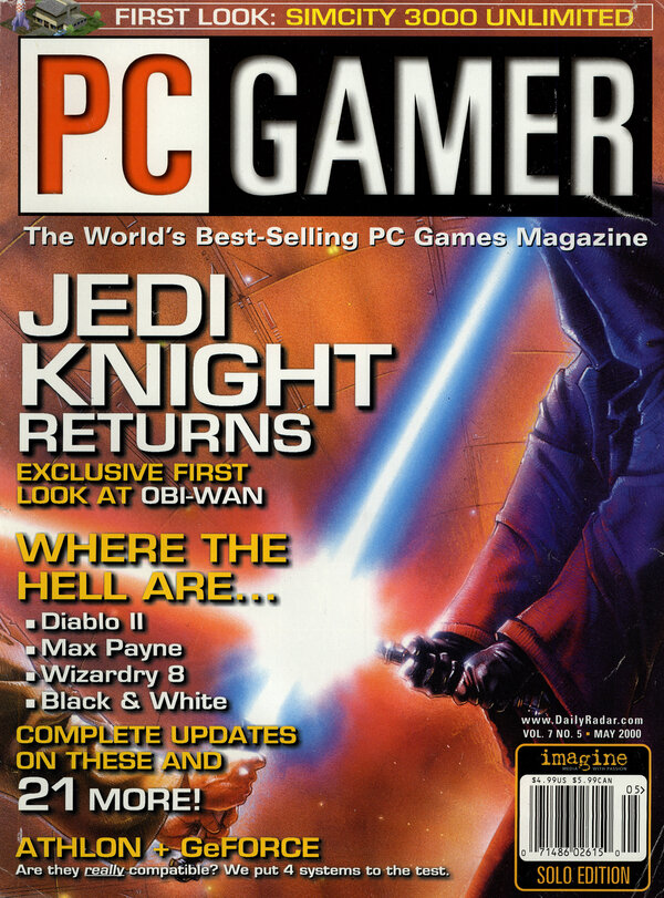 PC Gamer Issue 072 (May 2000) cover